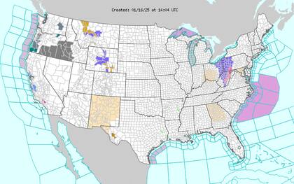 Las playas de Florida enfrentan un alto riesgo de corrientes de resaca, afectando a varios condados costeros