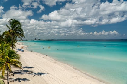 Las playas de Varadero. El turismo cubano, una de las principales fuentes de divisas del país, está en sus niveles mínimos