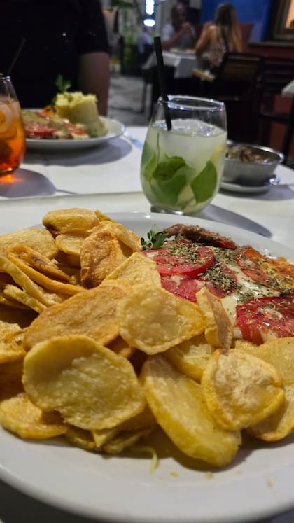 Las porciones son abundantes y se prestan a compartir