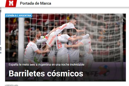 Las portadas de los principales diarios españoles elogiaron la actuación de su selección