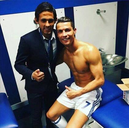 Las postales de Cristiano después de la victoria