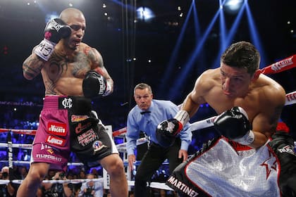 Las postales del boxeo argentino en 2014