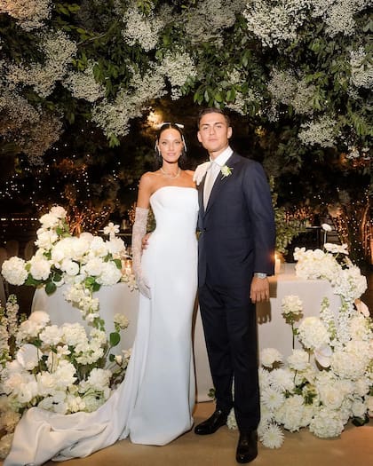 Las postales del casamiento entre Paulo Dybala y Oriana Sabatini. Foto/Instagram: paulodybala