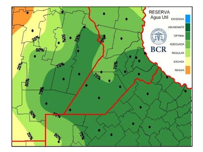 Las precipitaciones fueron particularmente intensas durante el último fin de semana del mes, cuando “el 60% de las lluvias mensuales se acumularon”