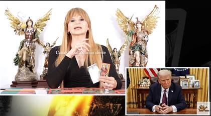 Las predicciones de Mhoni Vidente indican que Donald Trump sí terminará su mandato presidencial (YouTube/Mhoni Vidente)