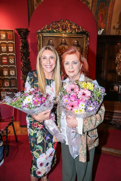 Las premiadas, Amalia Amoedo Lafuente y Teresa González Fernández