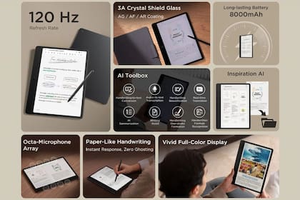 Las prestaciones de la TCL Note A1 Nxtpaper
