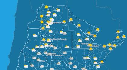 Las previsiones climáticas para el miércoles 9 de julio en la región NOA