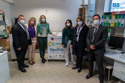 Las primeras 15.000 dosis de la vacuna rusa, Sputnik V, llegaron este martes 23 de febrero de 2021 a San Marino