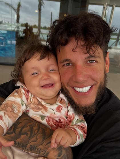 Las primeras fotos de Venezia, la hija de Melody Luz y Alex Caniggia