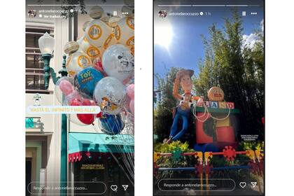 Las primeras fotos del viaje familiar (Captura: Instagram)