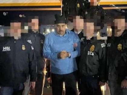 Las primeras imágenes de Nicolás Maduro en suelo norteamericano.