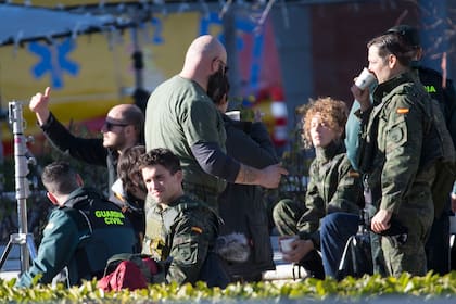 Las primeras imágenes de Rodrigo de la Serna en La casa de papel