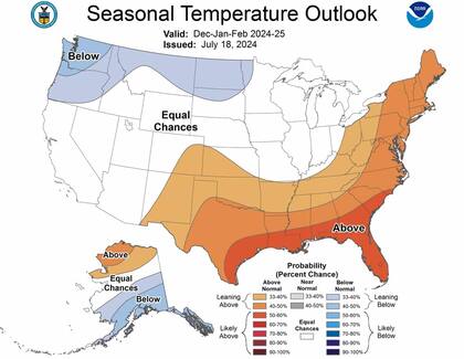 Las primeras nevadas en Nueva York podrían darse más tarde de lo normal a casusa de las variaciones de temperatura provocadas por La Niña en el noreste de EE.UU.