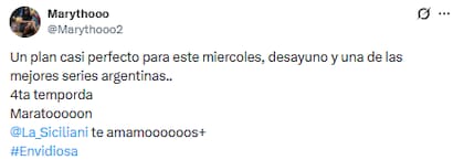 Las primeras reacciones tras el estreno de la cuarta temporada de Envidiosa (Foto: Captura de X)