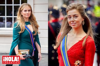 Los espectaculares looks de la reina Máxima y sus hijas, las princesas Amalia y Alexia, en el Día del Príncipe