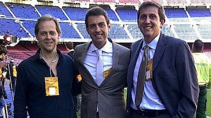 Las principales caras de Turner: la dupla Giralt-Martin y Varsky encargado del programa del domingo por la noche