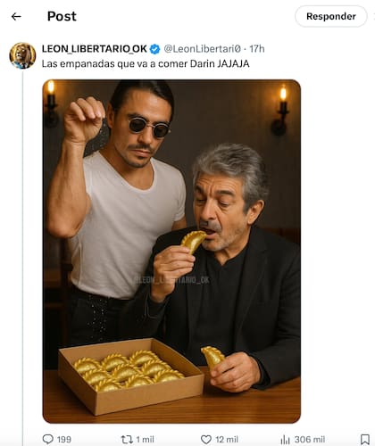 Las principales cuentas asociadas a la comunicación extraoficial del gobierno generaron una gran cantidad de memes sobre el comentario