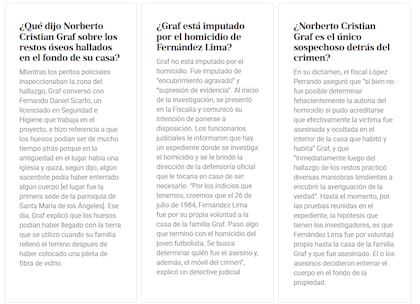 Las principales dudas del caso de Diego Fernández Lima