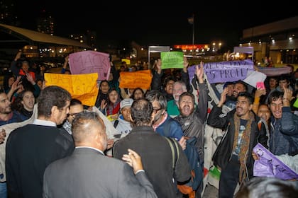En 2018 y 2019 hubo protestas en la apertura de la Feria del Libro