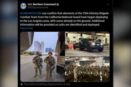 Las protestas migrantes persisten en la ciudad de California