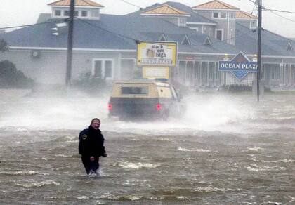 Las proyecciones indican que las lluvias más intensas caerán entre las Carolinas, el este de Virginia y el sureste de Maryland, especialmente en sectores cercanos al litoral y al corredor de la autopista interestatal 95