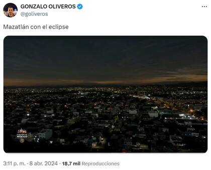 Las publicaciones sobre el eclipse de los usuarios