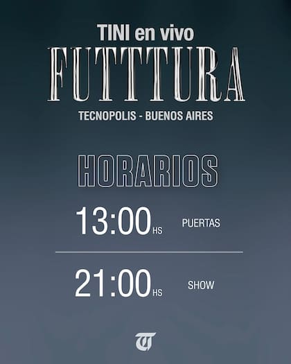 Las puertas del festival se abrirán a las 13