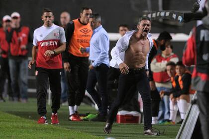 Las reacción de Vivas tras ser expulsado