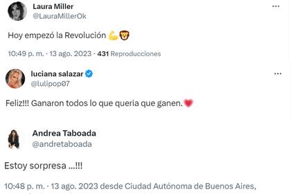 Las reacciones ante el triunfo de Milei