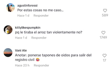 Las reacciones de los usuarios de TikTok