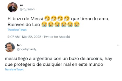 Las reacciones en las redes por el buzo de Leo