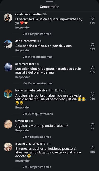 Las reacciones en redes sociales