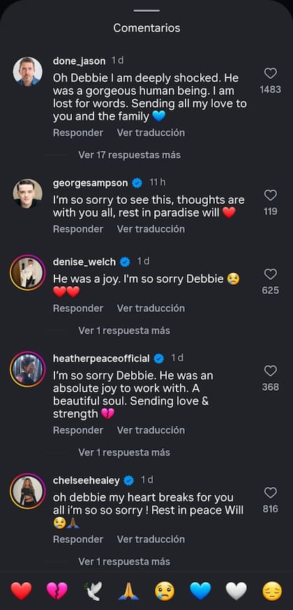 Las reacciones en redes sociales a la muerte del actor