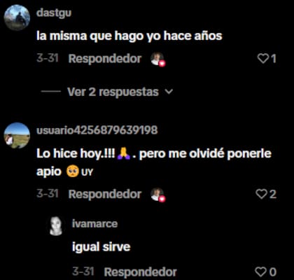 Las reacciones en redes sociales a la receta viral