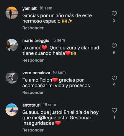 Las reacciones en redes sociales a la reflexión de Rolón