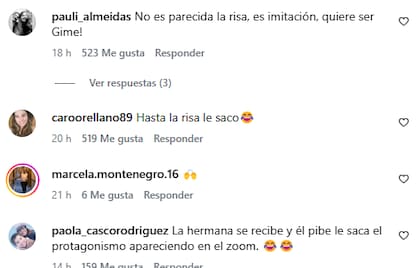 Las reacciones en redes sociales a las similitudes entre Gimena y Daiana