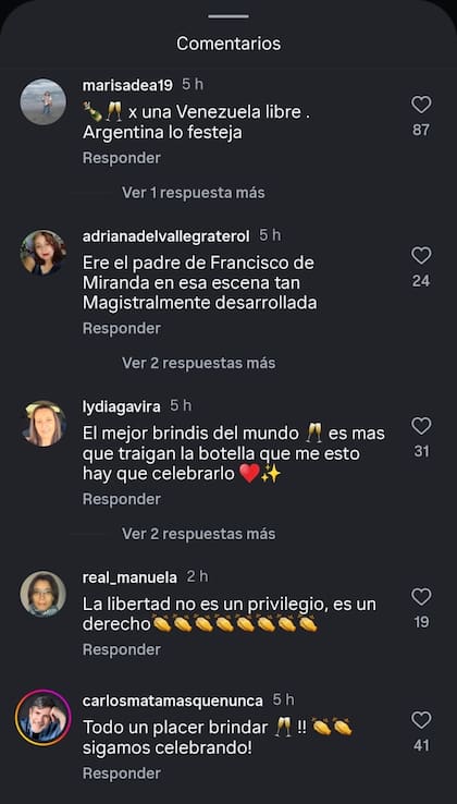 Las reacciones en redes sociales al posteo de Carlos Mata