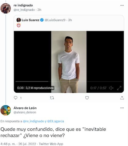 Las reacciones tras el anuncio de Luis Suárez
