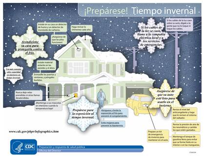Las recomendaciones oficiales están orientadas a prevenir problemas de salud durante la temporada de frío en EE.UU.
