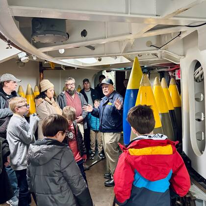 Las recorridos se dividen por colores y se pueden combinar para una mayor experiencia (Instagram/@battleshipnj)