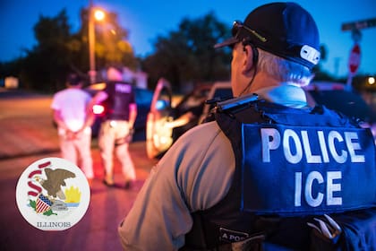 La emblemática TRUST Act de Illinois prohíbe terminantemente a policías locales colaborar con ICE en detenciones migratorias