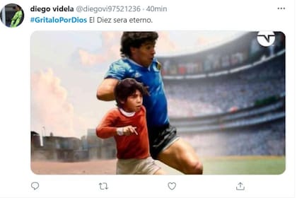 Las redes se llenaron de homenajes al Diez y a su memorable gol