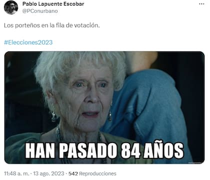 Las redes sociales estallaron de memes acerca de las PASO 2023