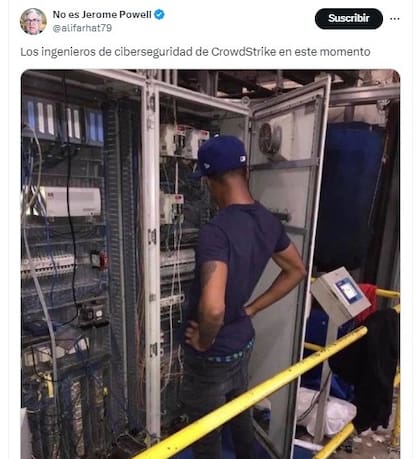 Las redes sociales estallaron de memes tras el apagón informático