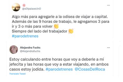 Las redes sociales explotaron con comentarios sobre el paro de trenes