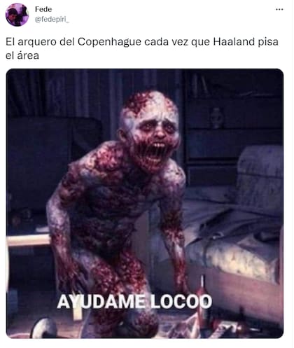 Las redes sociales se rinden ante el gran rendimiento de Erling Haaland (Foto: Twitter)