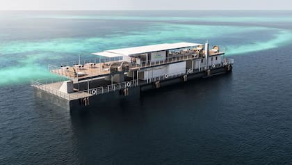 Las Reef Suites son el primer hotel submarino de Australia.