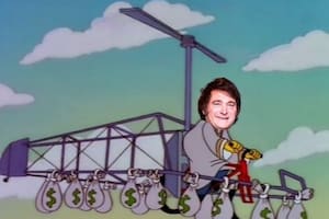 Las referencias a Los Simpsons prevalecieron en las redes