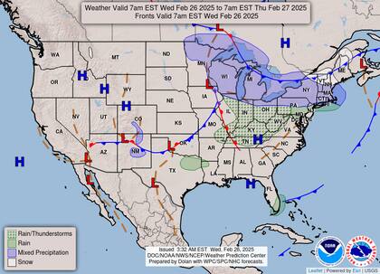 Las regiones del interior del noreste y Maine experimentan nevadas más intensas debido a condiciones favorables, con acumulaciones que podrían persistir hasta el viernes